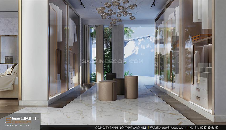 Thiết kế phòng ngủ master