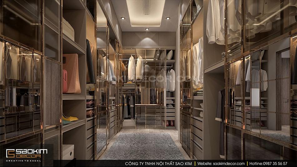 Thiết kế phòng thay đồ