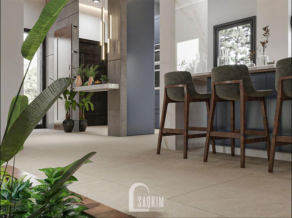 Cây xanh giúp không gian trở nên xanh mát, tươi mới