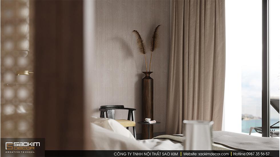 Thiết kế phòng ngủ biệt thự