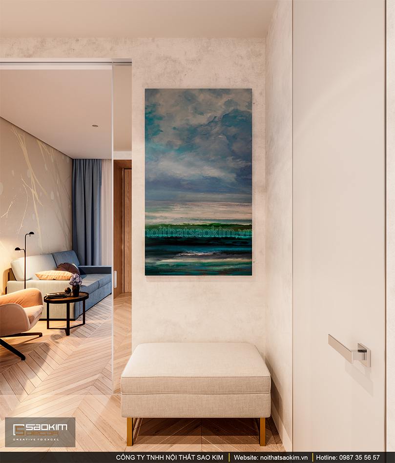 Lối vào phòng làm việc riêng