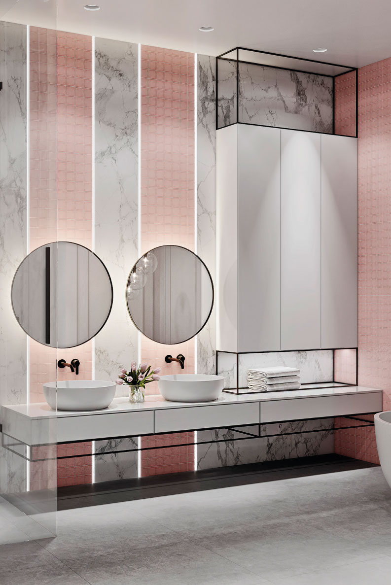 Thiết kế nội thất phòng tắm