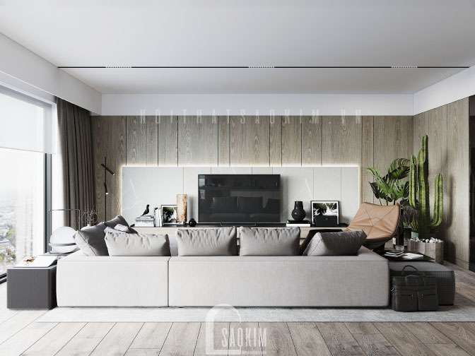 Thiết kế phòng khách đẹp, sang trọng 