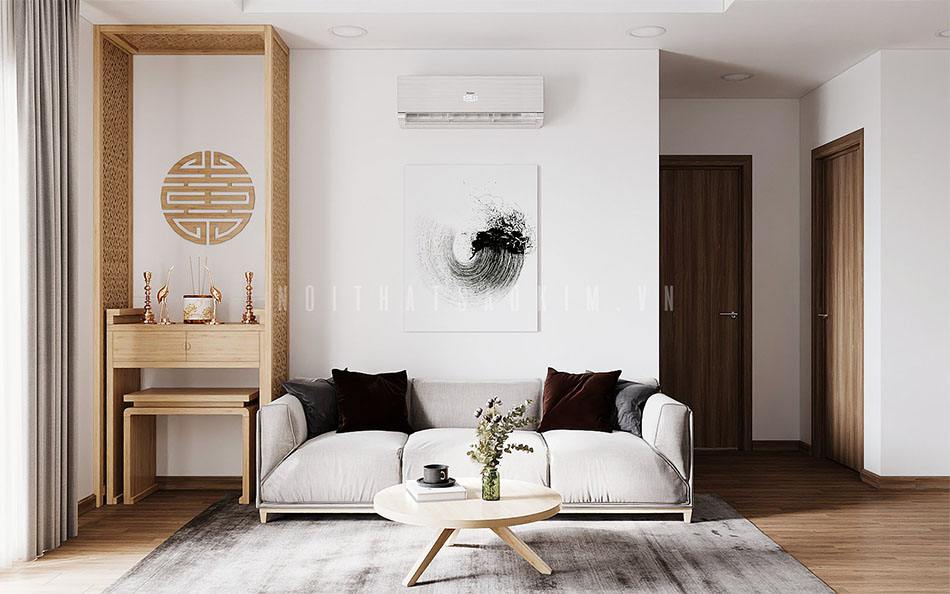 Phong Cách Japandi Trong Thiết Kế Chung Cư 75m2 Le Grand Jardin Sài Đồng