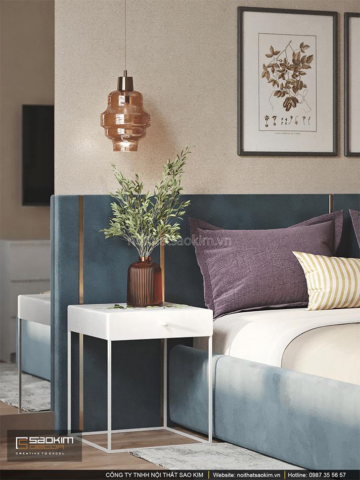 Thiết kế nội thất phòng ngủ chung cư