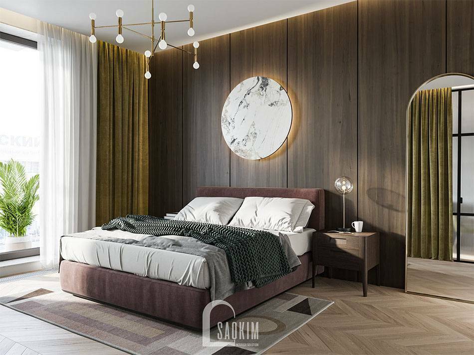 Không gian phòng ngủ thoải mái, thư giãn