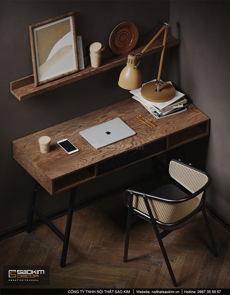 Thiết kế nội thất phòng ngủ chung cư Vinhomes Ocean Park