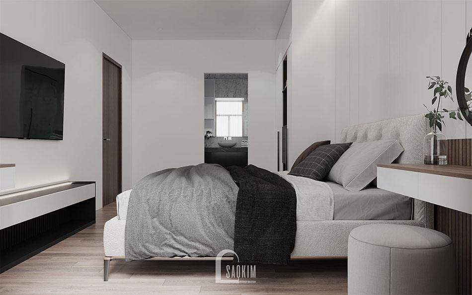 Thiết kế phòng ngủ master mang đến giác dễ chịu, thư giãn