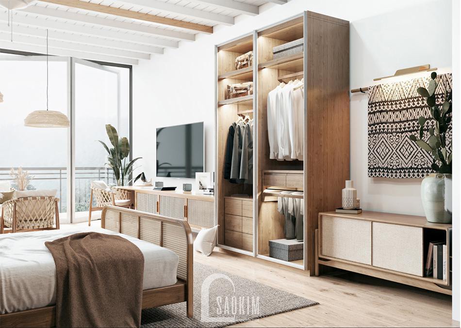 Mỗi mốn đồ nội thất, đồ decor đều được lựa chọn kỹ lưỡng để mang đến cảm xúc tích cực cho mỗi thành viên sống ở đây