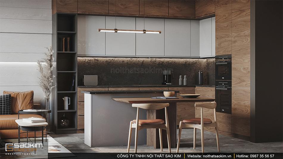 Thiết kế căn hộ chung cư Vinhomes Smart City theo phong cách Scandinavian