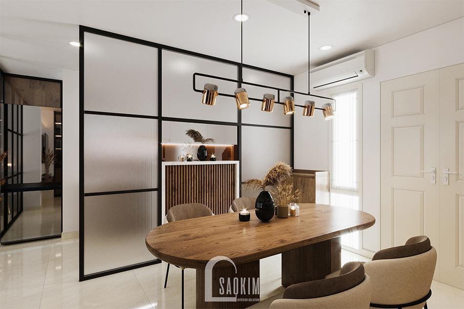 Thiết kế căn hộ studio đẹp 45m2 Tây Hồ