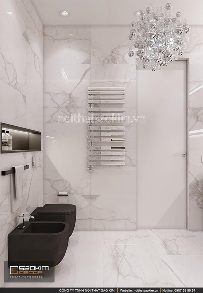 Thiết kế phòng tắm chung cư