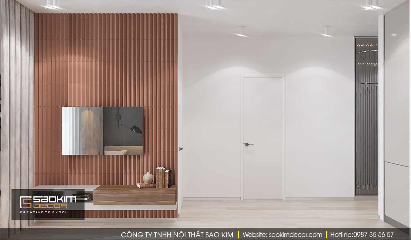 Thiết kế nội thất phòng khách chung cư Time City