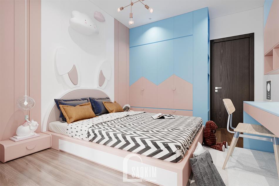 Thiết kế chung cư 3 phòng ngủ The Zen Gamuda mang vẻ đẹp hiện đại, mới lạ