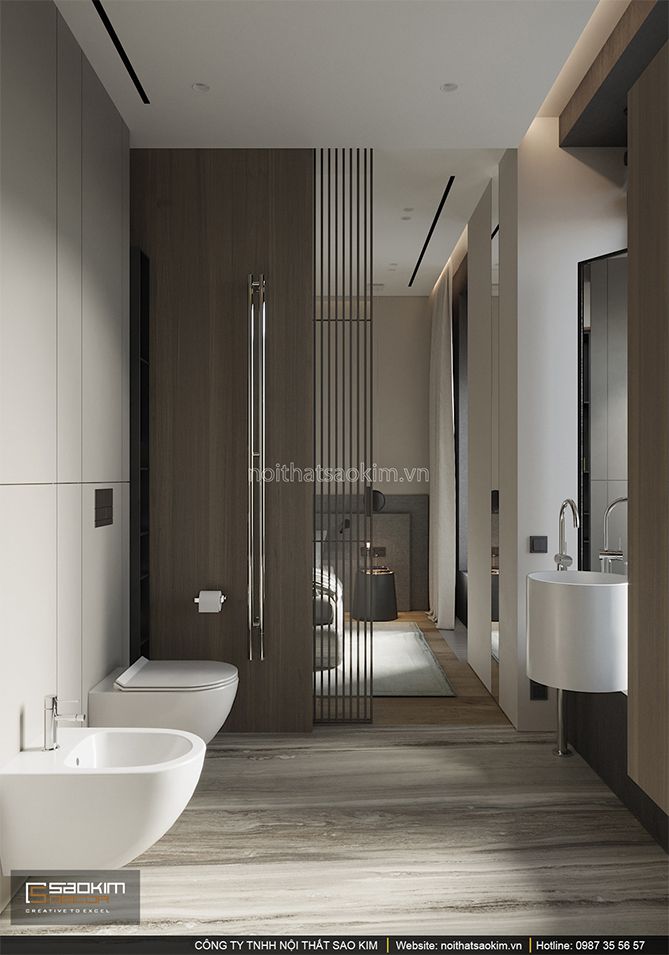Thiết kế phòng tắm căn hộ Indochina Plaza