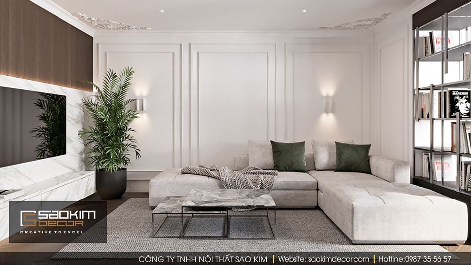 THIẾT KẾ CHUNG CƯ VINHOME OCEAN PARK 70M2