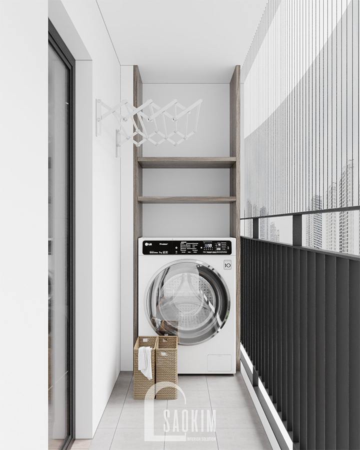 Thiết kế logia chung cư Moon Tower Tây Hồ Residence