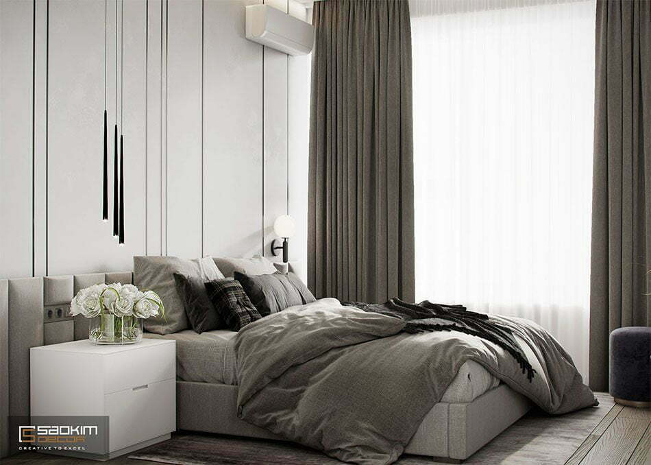 Thiết kế nội thất phòng ngủ master