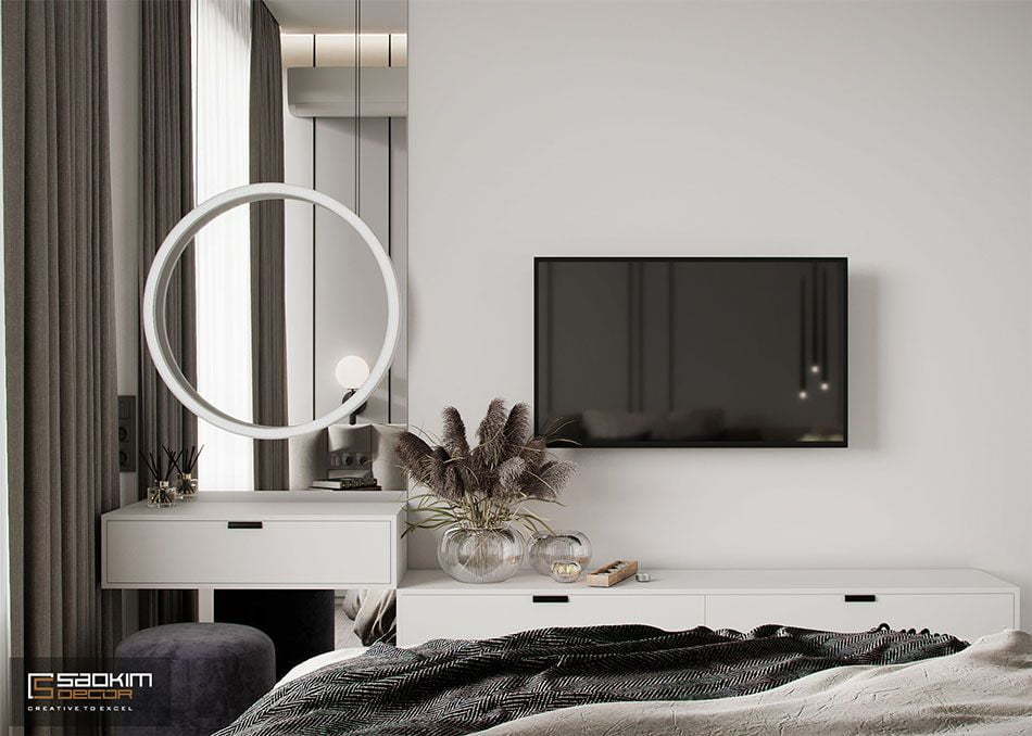Thiết kế nội thất phòng ngủ master