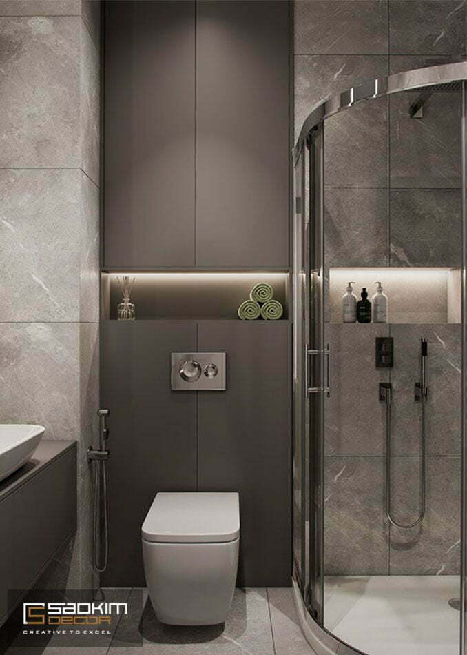 Thiết kế nội thất phòng tắm