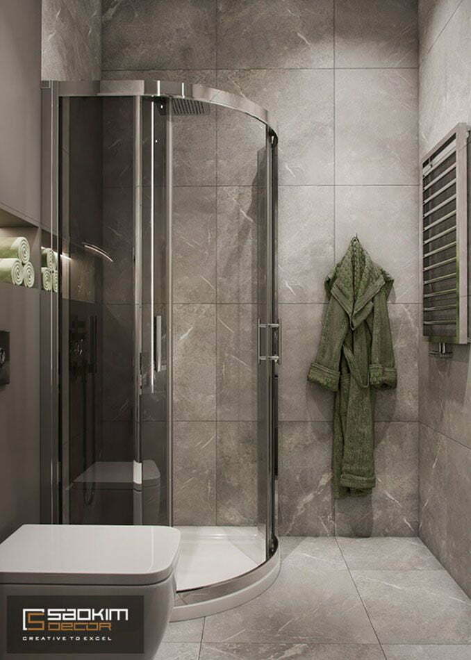 Thiết kế nội thất phòng tắm