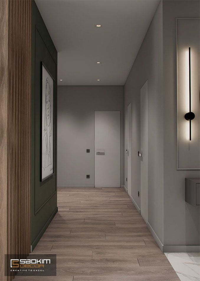 Tiền sảnh căn hộ chung cư