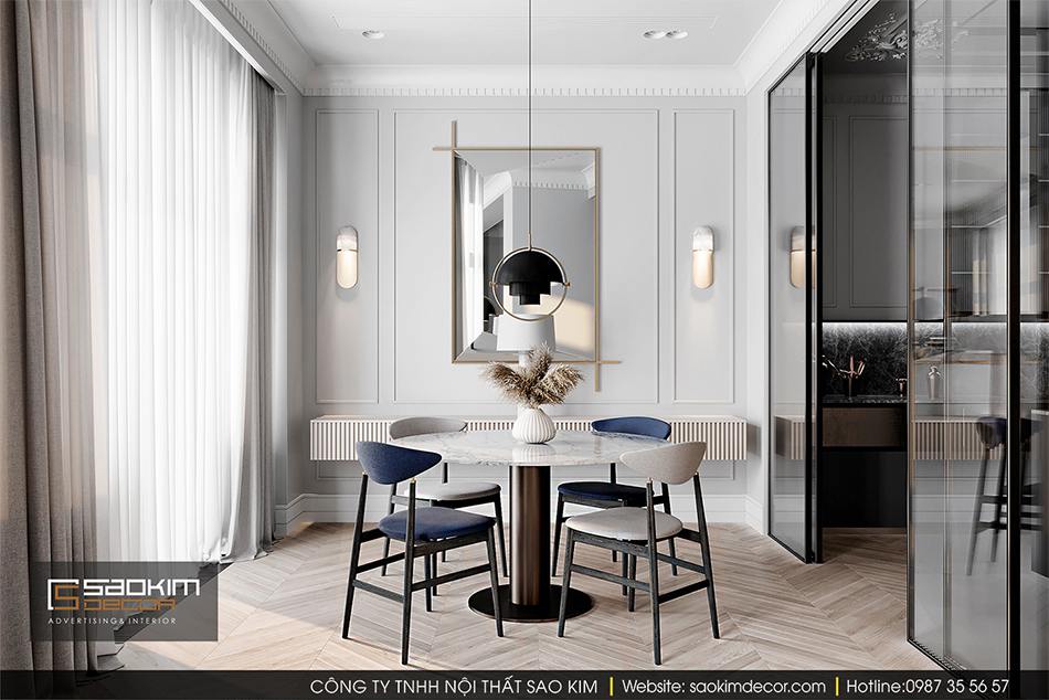 Thiết kế nội thất chung cư cao cấp CT1 Eco Green City