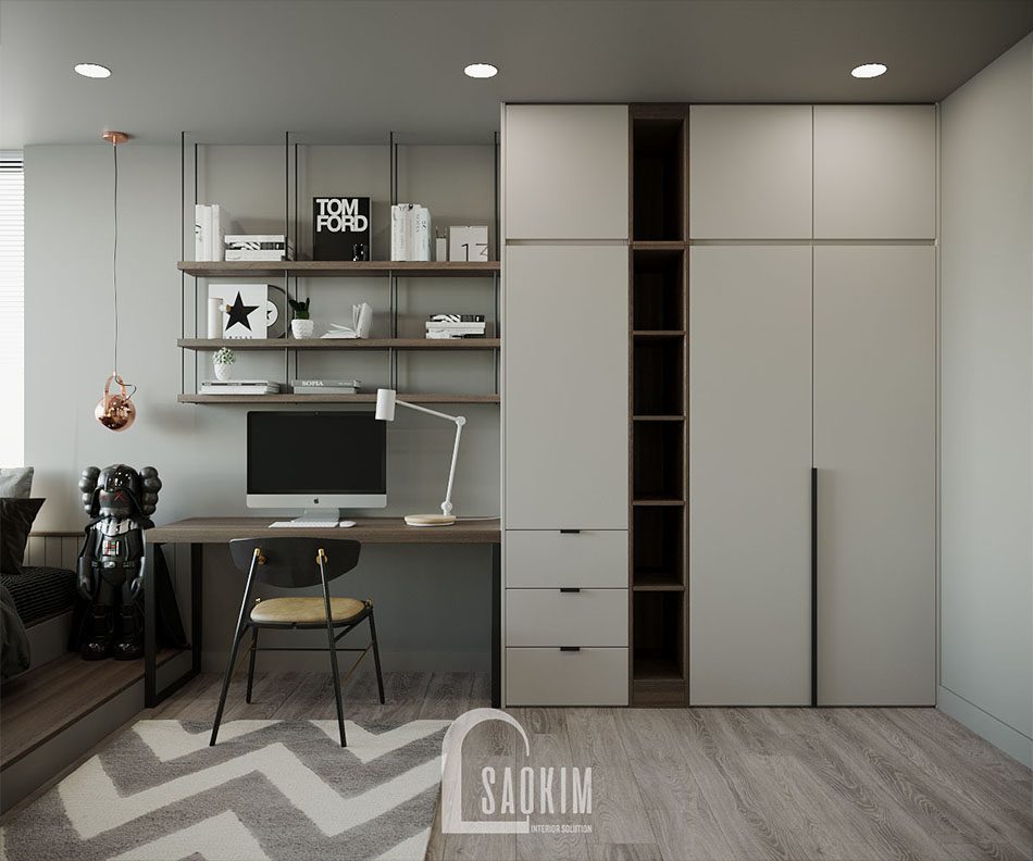 Thiết kế nội thất chung cư cao cấp 150m2 theo phong cách hiện đại