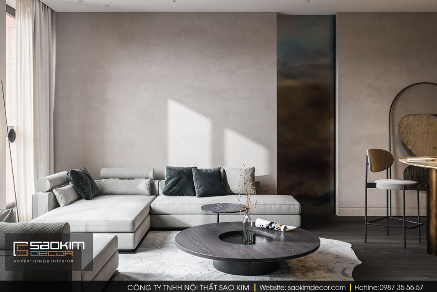 THIẾT KẾ CHUNG CƯ TỐI GIẢN (MINIMALISM) THANH HÀ CIENCO5 LAND