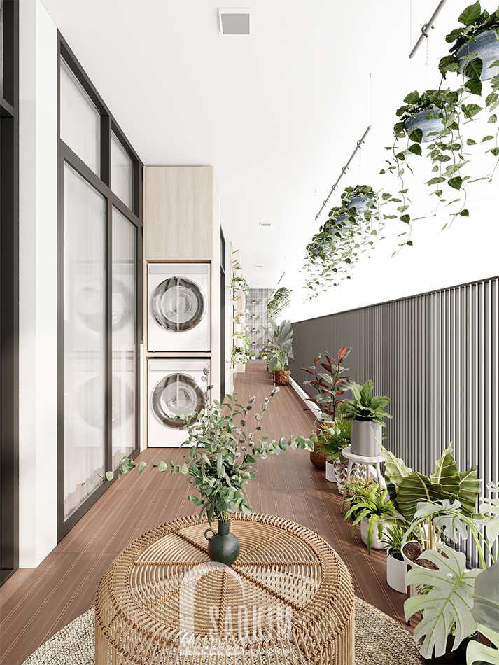 Hô biến logia chung cư thành khu vườn nhỏ xanh mát trên cao cho chung cư The Zen Gamuda 157m2