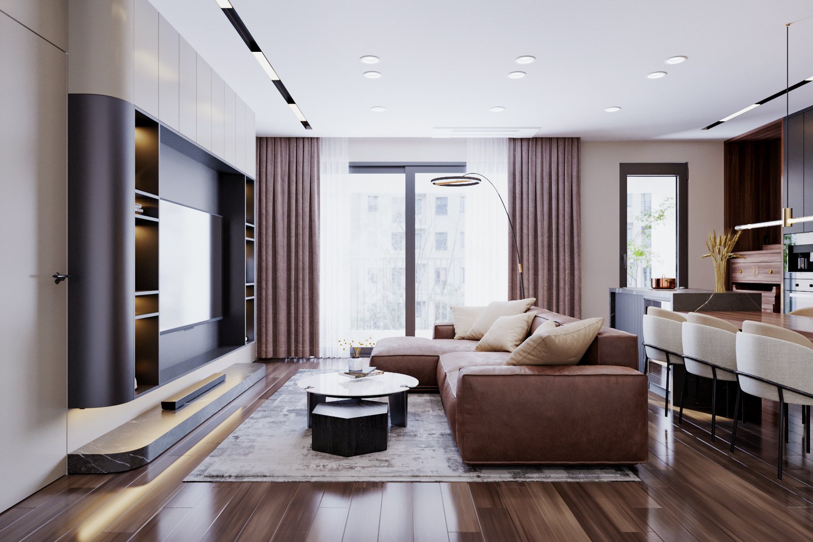 Thiết Kế Căn Hộ Chung Cư Housinco Premium Cao Cấp