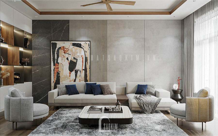 Thiết Kế Nội Thất Nhà Ở Thường Tín Phong Cách Hiện Đại Trẻ Trung