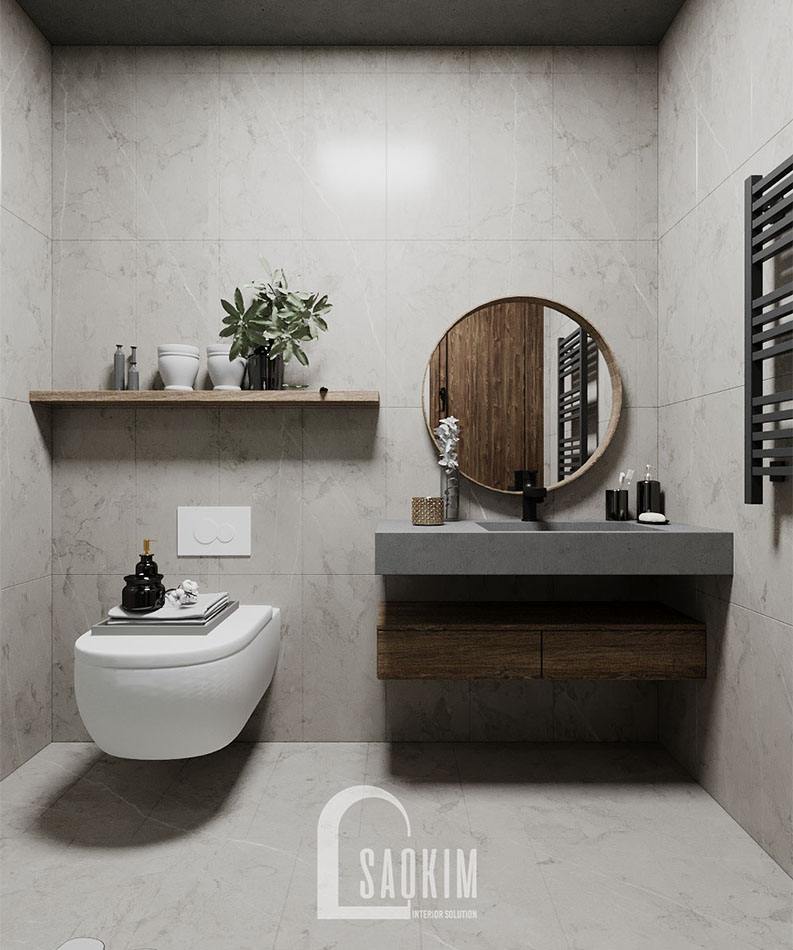 Thiết kế căn nhà nhỏ 58m2 ở Hà Nam theo phong cách Wabi Sabi để tận hưởng kỳ nghỉ cuối tuần