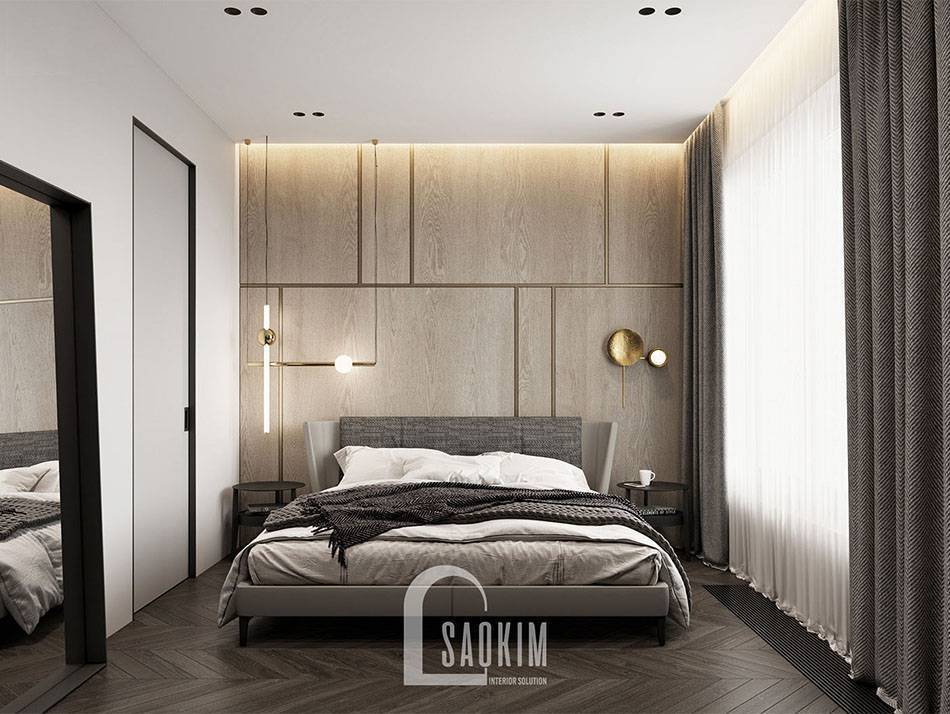 Mẫu Thiết Kế Phòng Ngủ Đẹp Chung Cư 85m2 Bohemia Residence