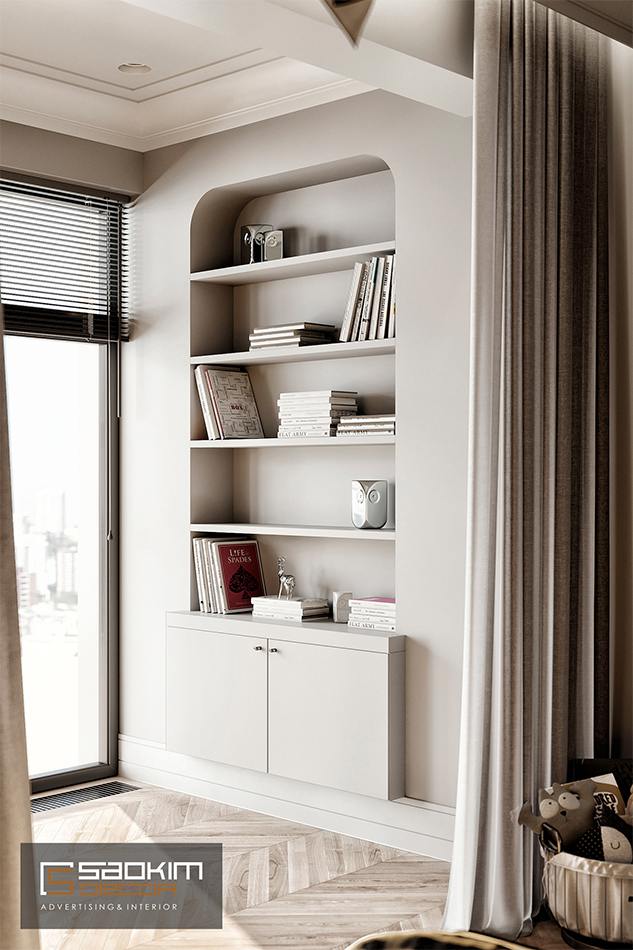 Thiết kế nội thất phòng ngủ bé trai